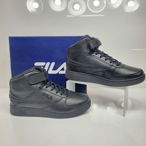Fila A-HIGH Leather High Top Sneakers